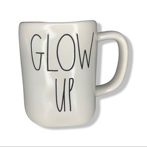 Rae Dunn “Glow Up” Giftable Ceramic Coffee Mug